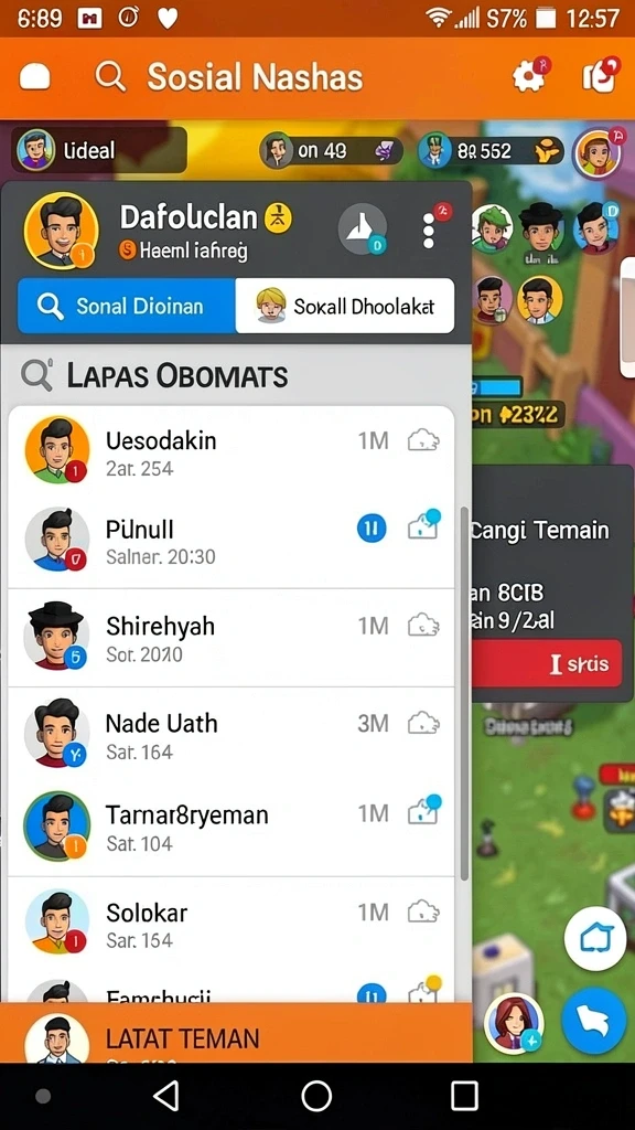 brojp - Tampilan antarmuka utama yang intuitif.