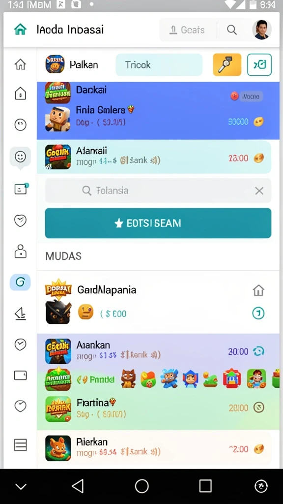 hargatoto - Tampilan awal HARGATOTO yang menarik dan intuitif.
