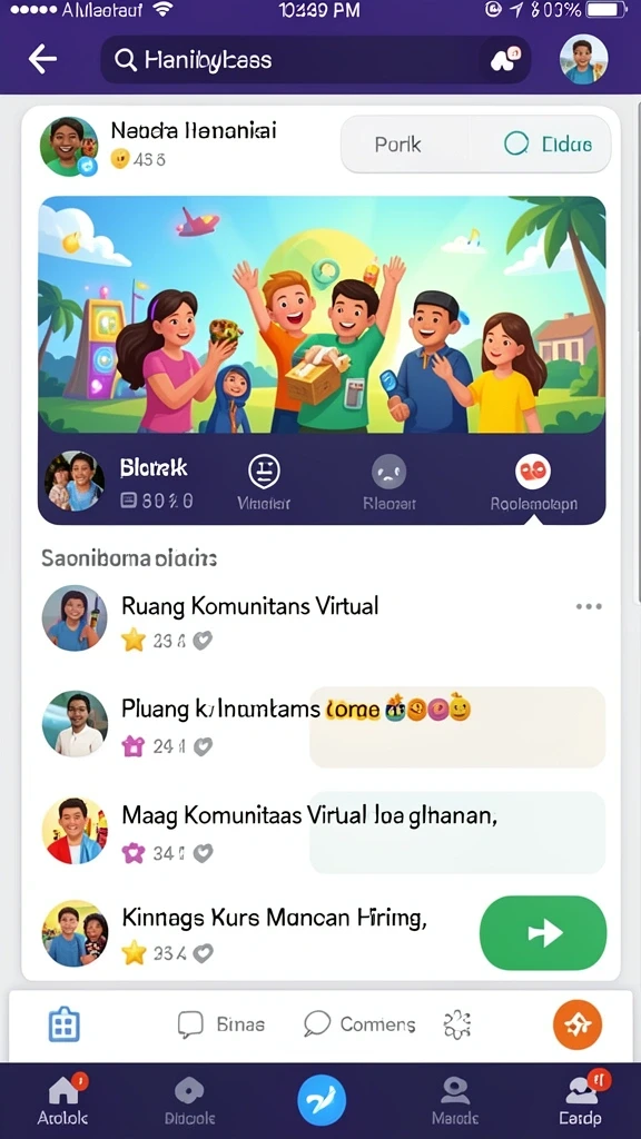 n06 - Fitur multiplayer yang memungkinkan kompetisi antar pemain.