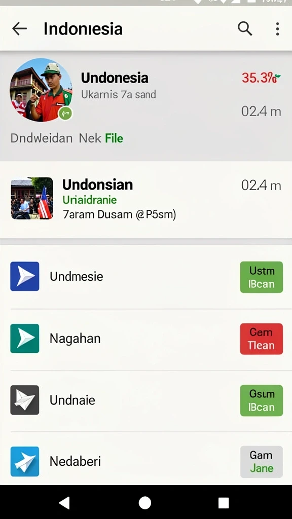 rebahin - Tampilan antarmuka yang intuitif dan mudah digunakan.