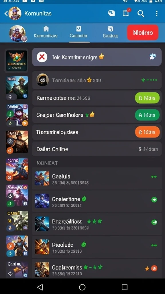 zortoto - Fitur Live Chat yang menghubungkan pemain secara real-time.